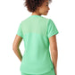 Women's Curved V-Neckline Top - WT121 - Mint Julep