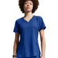 Women's Curved V-Neckline Top - WT121 - Royal