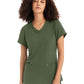 Women's 3-Pocket V-Neck Top - WT127 - Olive