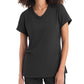 Women's 3-Pocket V-Neck Top - WT127 - Pewter