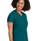 Women's 3-Pocket Princess Seams V-Neck Top - WT134 - Caribbean