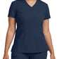 Women's 3-Pocket Princess Seams V-Neck Top - WT134 - Navy