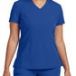Women's 3-Pocket Princess Seams V-Neck Top - WT134 - Royal