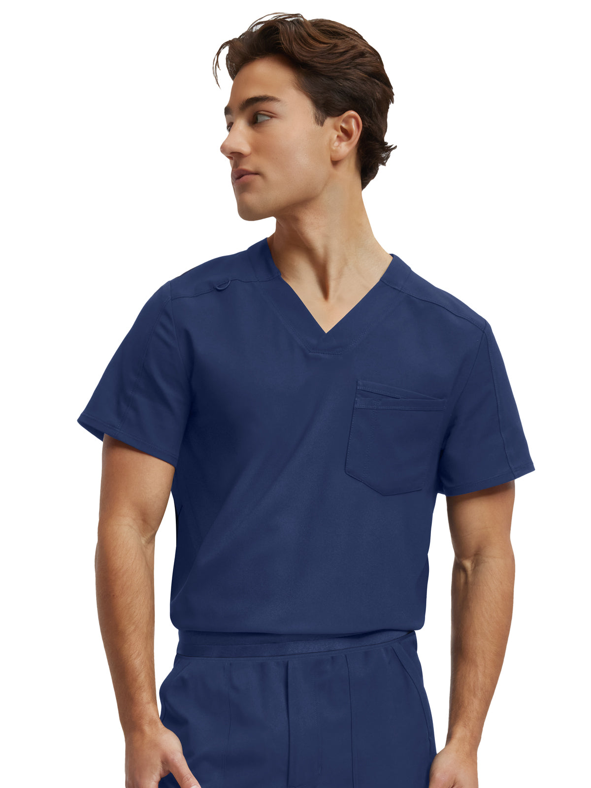 Men's Tuck-In V-Neckline Top - WT150 - Navy
