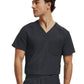 Men's Tuck-In V-Neckline Top - WT150 - Pewter