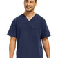 Men's 4-Pocket V-Neck Top - WT151 - Navy