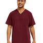 Men's 4-Pocket V-Neck Top - WT151 - Wine