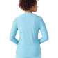 Women's Shirttail Hemline Underscrub Tee - WT311 - Heather Island Blue