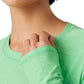 Women's Shirttail Hemline Underscrub Tee - WT311 - Heather Mint Julep