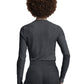 Women's Shirttail Hemline Underscrub Tee - WT311 - Heather Pewter