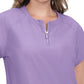 Women's Zipper Neck Top