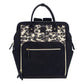 Lightweight Water-Resistant Backpack - SJB1 - Black Cheetah