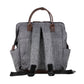Lightweight Water-Resistant Backpack - SJB1 - Heather Grey