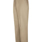 Men's Plain Front Cotton Casual Pant
